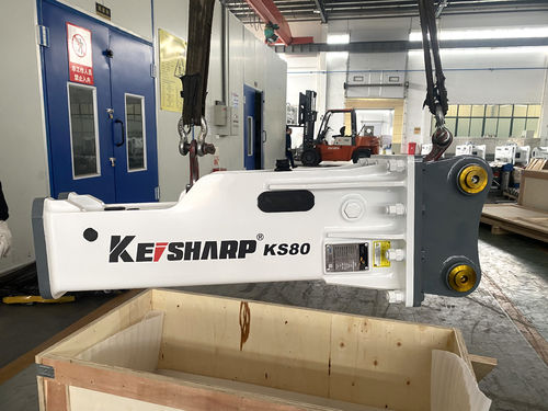 Latest company case about KEISHARP's newest generation of hydraulic breaker hammers takes tunnelling to the next level