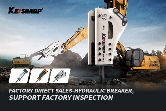 quality  KS600 Keisharp Silenced Type Hydraulic Breaker Hammer KS60 KS80 KS100 factory