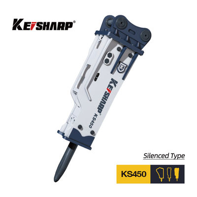 190mm Chisel Diameter KS450 Silenced Type Hydraulic Breaker for 45-55 Ton Excavator