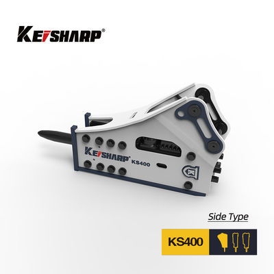 KS400 Side Type  175mm Chisel Hydraulic Breaker For Excavator