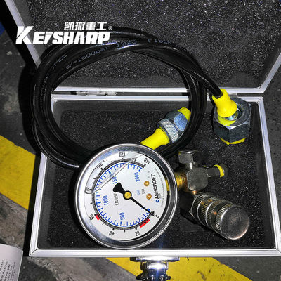 ISO9001 Hydraulic Breaker Spare Parts Nitrogen Gauge For Hydraulic Rock Breaker