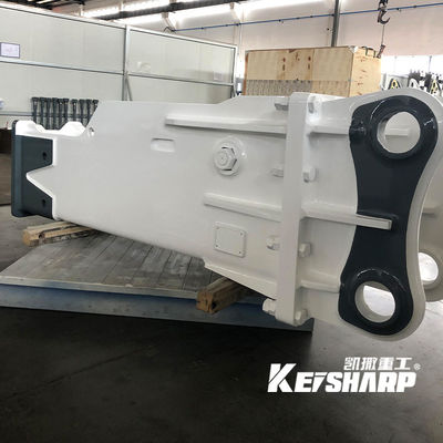 OEM Hydraulic Breaker Spare Parts Bracket Silent Type For Excavator