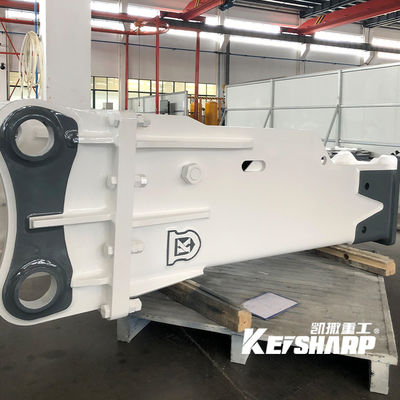 OEM Hydraulic Breaker Spare Parts Bracket Silent Type For Excavator