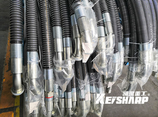 Excavator Hydraulic Rock Breaker Piping Kit Pipe Clamp Hydraulic Oil Hose Piping
