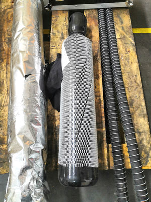 Standard / Customized Hydraulic Breaker Spare Parts Nitrogen Bottle