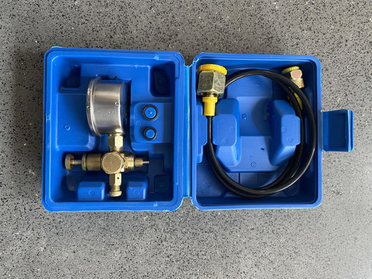 ISO9001 Hydraulic Breaker Spare Parts Nitrogen Gauge For Hydraulic Rock Breaker