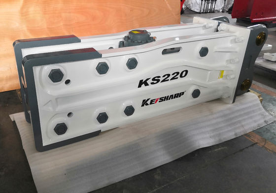KS220 Top Type Hydraulic Excavator Stone Breaker Machine ISO Approved