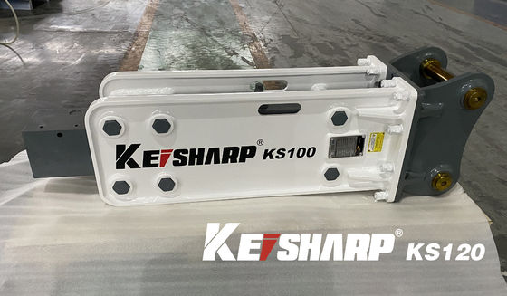 KS120 Bucket Excavator Breakers The Top Type Cap Mounted Breaker for Demolition Work Performance