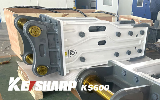KS600 Top Type Hydraulic Breaker 205mm Chisel Diameter For 55-65 Ton Excavator