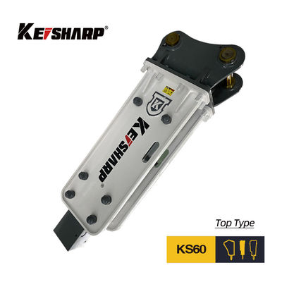 KS60 Top Type Hydraulic Breaker Machine 53mm Chisel Diameter