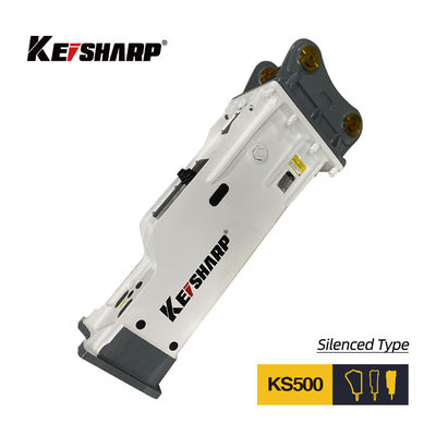 195mm chisel KS500 Excavator Hydraulic Breakers For Demolition Projects