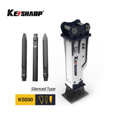 1 Circuit 200mm Chisel Pin Mounted Breaker  For Construction Industry