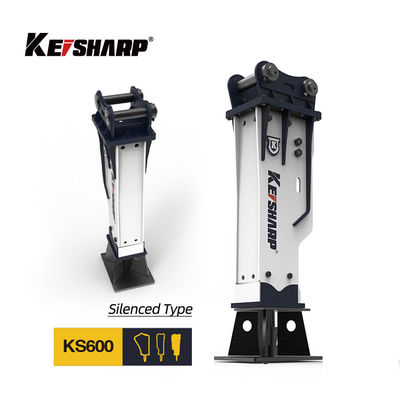 205mm chisel KS600 Excavator Hydraulic Breakers For Demolition