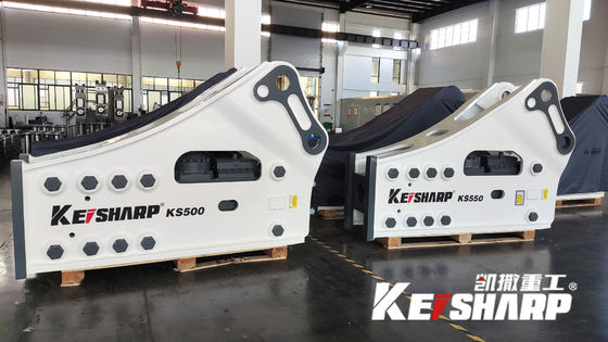 KS500 ISO9001 Excavator Hydraulic Breaker Construction Equipment