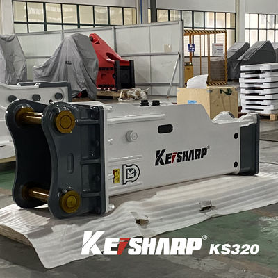 KS550 200mm Chisel Box Type Excavator Hydraulic Breakers For Mining / Metallurgy
