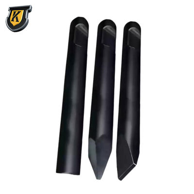 155mm Hydraulic Hammer Chisel 27 Ton 35 Ton Excavator Breaker Chisel ISO9001 Approved