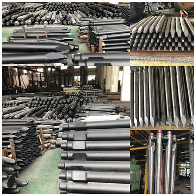 20-27ton Excavator Stone Breaking K140 CE ISO Hydraulic Hammer Chisel OEM Service