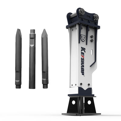 SB50 SB81 For Excavators 25 Ton Through Bolts Diaphragm Rock Hydraulic Breaker Hammer