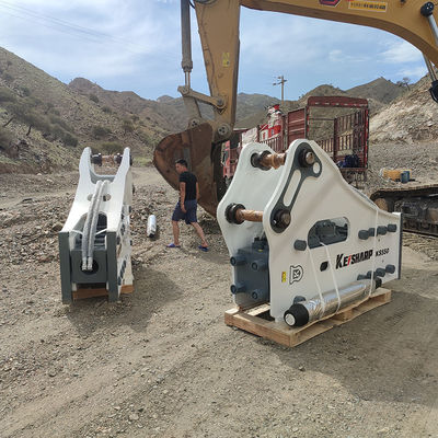KS850 230mm Chisel Durable Rock Breaker Hydraulic Hammer For Construction 50-65ton
