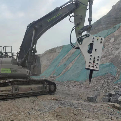 Alloy 50-60Ton Excavator Hammer Hydraulic Rock Breaker for Core Components Bearing