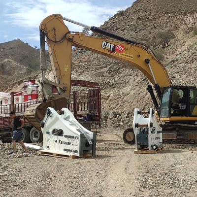 Alloy 50-60Ton Excavator Hammer Hydraulic Rock Breaker for Core Components Bearing