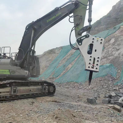 220mm Bush Rock Air Pecker Hydraulic Hammer Breaker For Excavator Jack