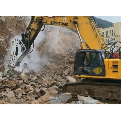CE Certified Impact Hydraulic Top Breaker Rock Drill Attachment For Crushing Rock