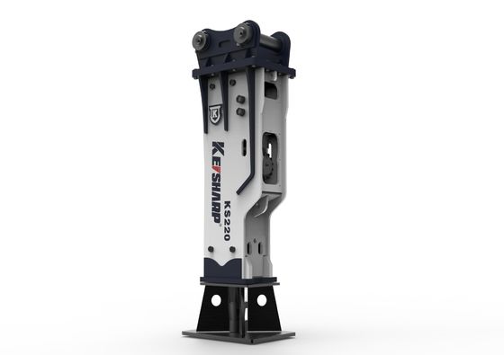 Construction Equipment Heavy Type KS350 Excavator Parts 165mm Chisel Hydraulic Breaker