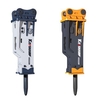 Box Type Hydraulic Breaker for Heavy Duty Construction with Wear Resistant Alloy and 155Mm Chisel for Superior Performance