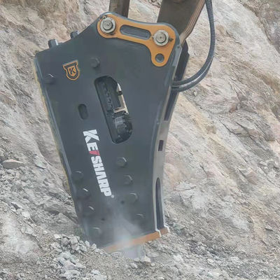 190mm Chisel Excavator Rock Crushing Hammer For Construction