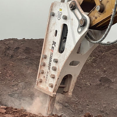 190mm Chisel Excavator Rock Crushing Hammer For Construction