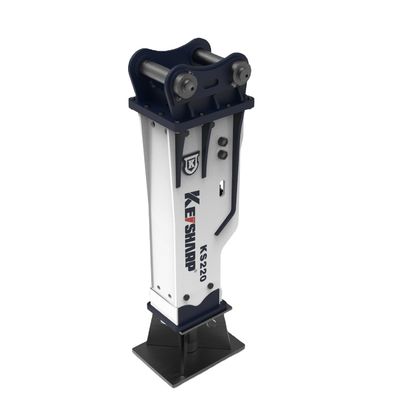 Condition CE Certified 140mm Alloy Irregular Shape Chisel Guide Hydraulic Breaker