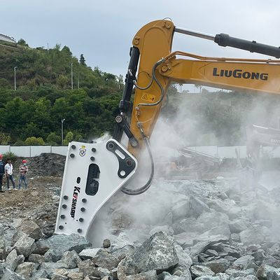 KS450 Hydraulic Rock Hammer Excavator Attachment For Excavator CE Certificate