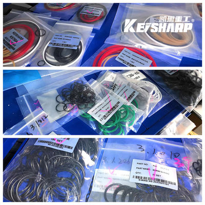 Excavator Hydraulic Breaker Seal Kit PU O Rings , Polyurethane Hydraulic Seals