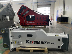 KS150 150-170 Bar Hydraulic Breaker with 100mm Chisel