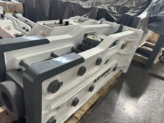 KS300 Top Type Hydraulic Breaker 190mm Chisel Diameter For 180-200bar Working Stress