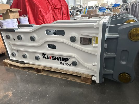 KS300 Top Type Hydraulic Breaker 190mm Chisel Diameter For 130-190L/min