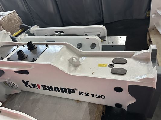 KS150 Silenced Type Hydraulic Breaker For 7-14 Ton Excavator ISO Certified
