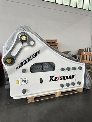KS550 Side Type Hydraulic Breaker With 200mm Chisel Diameter For Road Construction Excavator