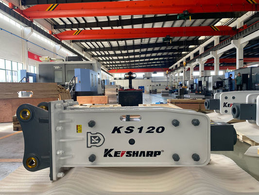 KS120 Top Type Rock Hydraulic Breaker Machine 85mm Chisel Diameter