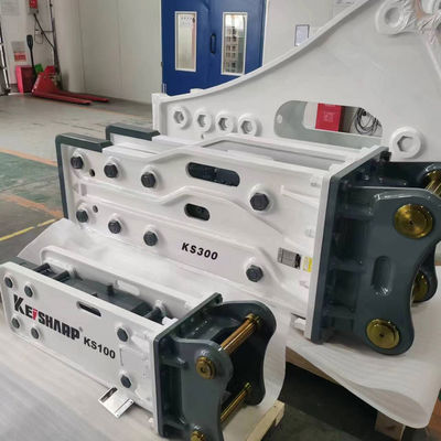 KS300 Excavator Hydraulic Rock Breaker Machine Top Type 150mm Chisel Diameter