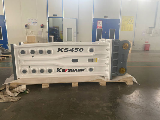 KS450 Top Type Rock Hydraulic Breaker Machine 190mm Chisel Diameter