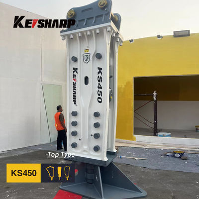 KS450 Top Type Rock Hydraulic Breaker Machine 190mm Chisel Diameter