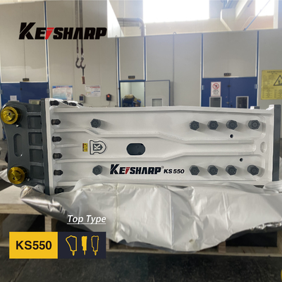 Keisharp KS550 Split Tower Hydraulic Crushing Hammer - Reliable Equipment for Construction Sites